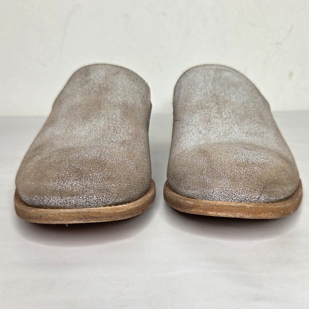 Frye Chris Venetian Slip-On Loafer Shoes Casual NWOB Distressed Mushroom Mens 9D - Picture 3 of 11